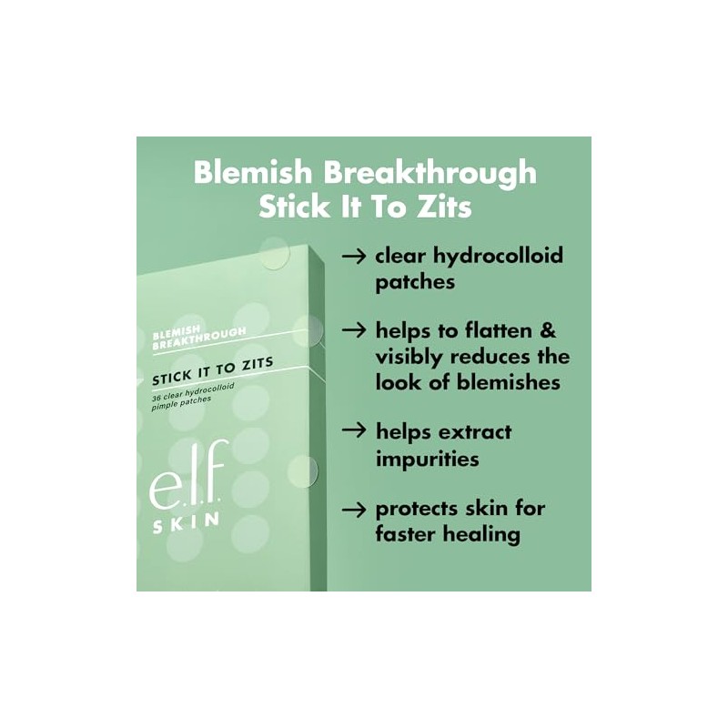 e.l.f. SKIN Blemish Breakthrough Pimple Patches - 36 Count