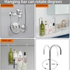 Seltomer Hanging Shower Caddy Bathroom Inside Shower Rack Organizer Shampoo