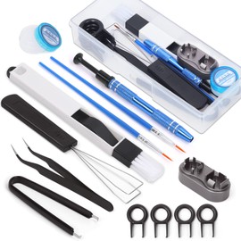 Wokape 13Pcs Keyboard Lube Kit for Mechanical Keyboard Lube, Keyboard Tools Incl Cleaning Brush Lubrication Keycap Puller Switch Opener