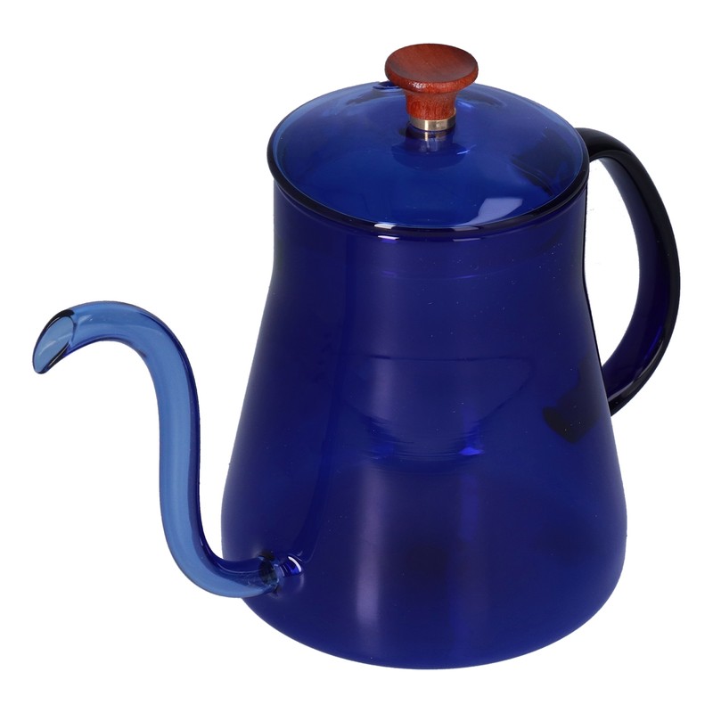Coffee Kettle Glass Coffee Pot 600ML Coffee Drip Kettle Long