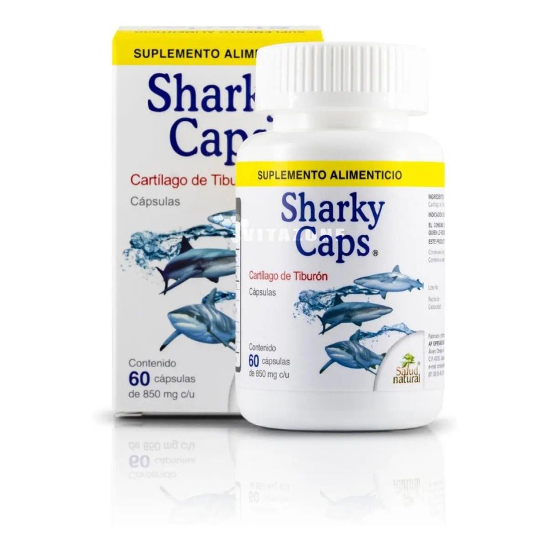 Suplemento Cápsulas Salud Natural Sharky Caps Frasco