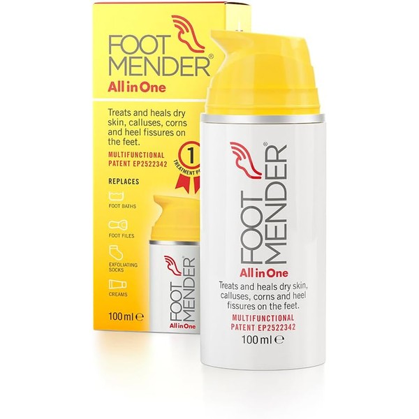 Footmender All in One | Treats and Heals Dry Feet,