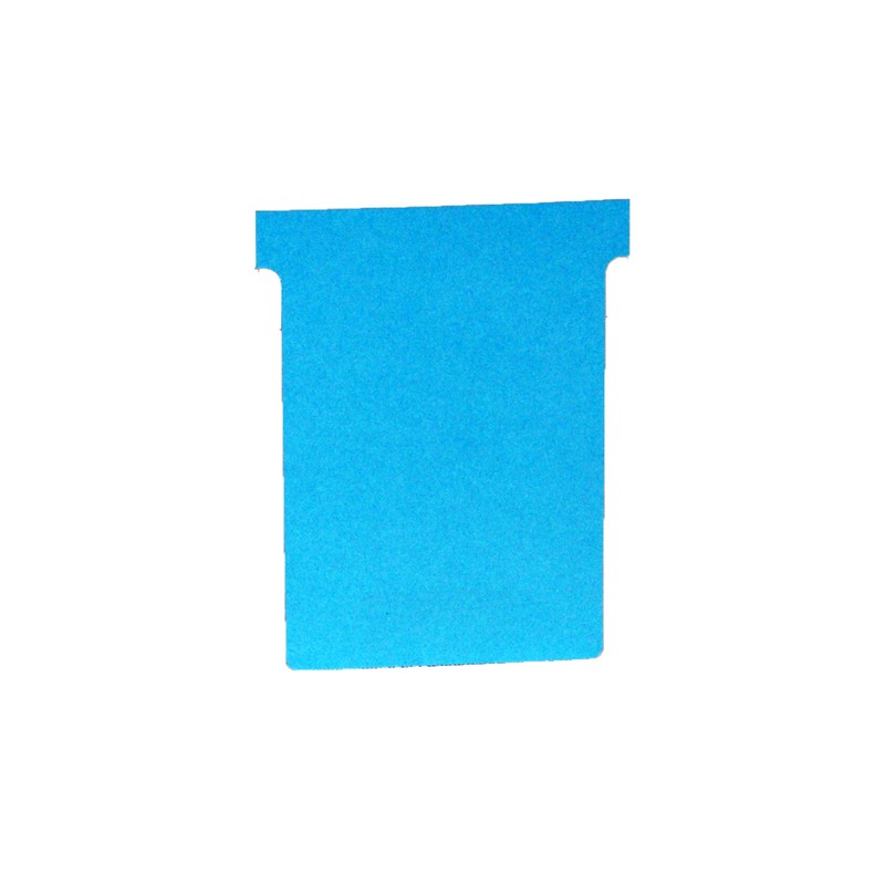 Nobo A80 Size 3 T-Cards - Light Blue (Pack of