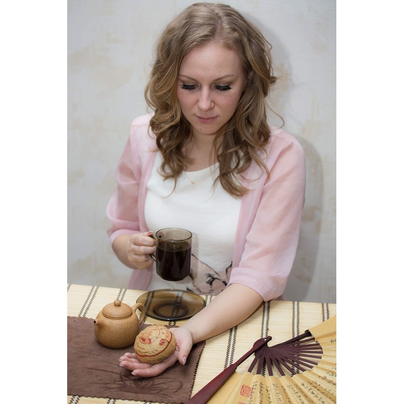 Xinjiaren Puerh Tea Tuocha (40 Cups) Ripe Pu-erh Tea (3.6