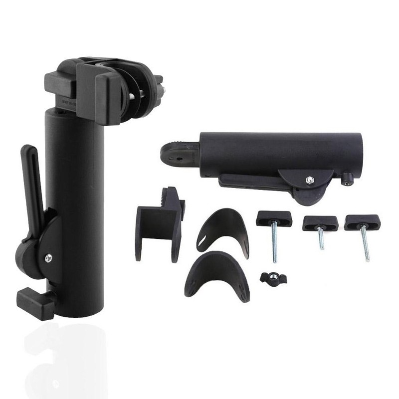 Umbrella Holder Adjustable Push Cart Umbrella Stand Holder Trolley Umbrella