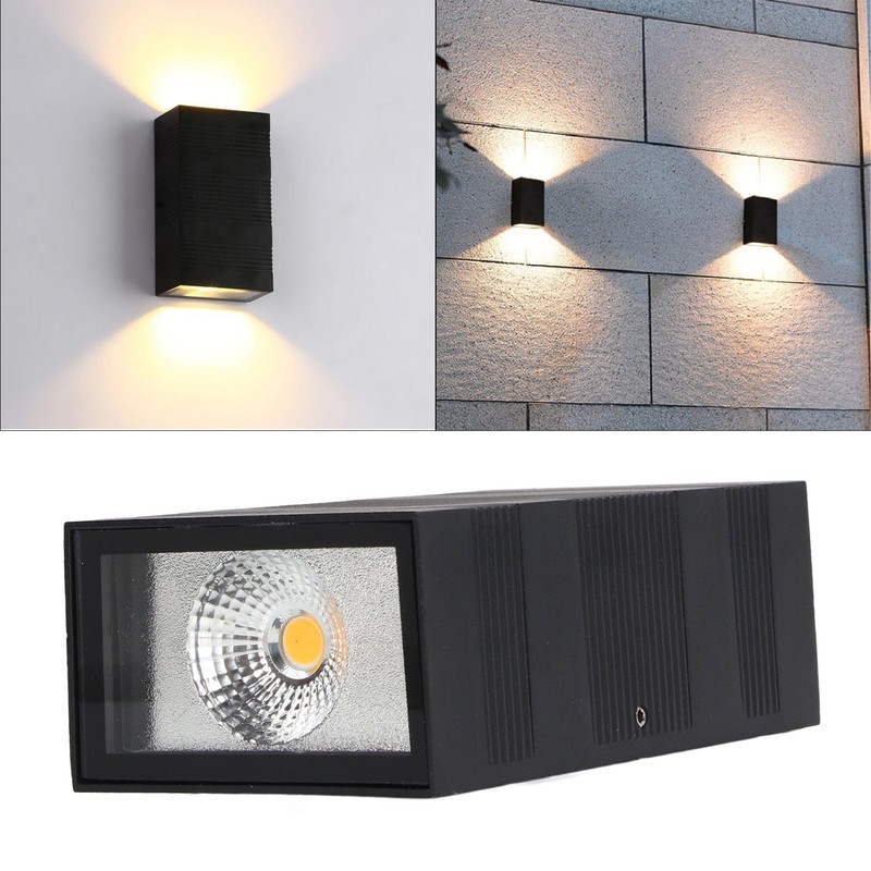 Up Down LED Wall Light Waterproof Aluminum Striped LED Wall