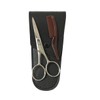 Baluue 2sets Stainless Steel Trimming Scissors Kit for Beard and