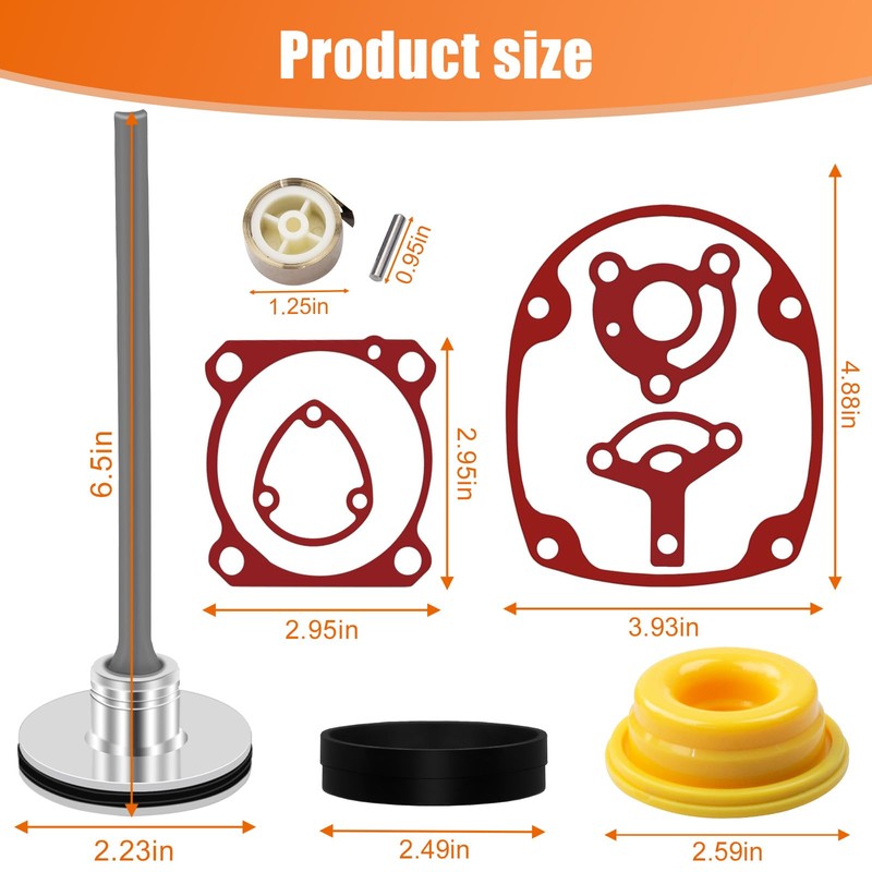 877-323 Tools Parts Gasket Kit, Gasket Tools Air Nail Gun