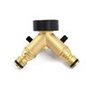 Garden mile Hose Splitter 2 Way, Y Valve Garden Hose
