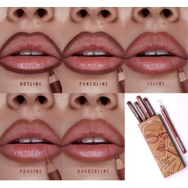 PEACHES AND CREAM HOLD THE LINE LIP LINER SET, PEACHES & CREAM