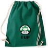 MoonWorks Gym Bag Birthday Retro Pixel Mushroom 1-Up Mushroom Level-Up