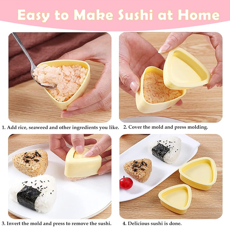 Spam Musubi Maker Mold Press (Non Stick) with Luncheon Meat