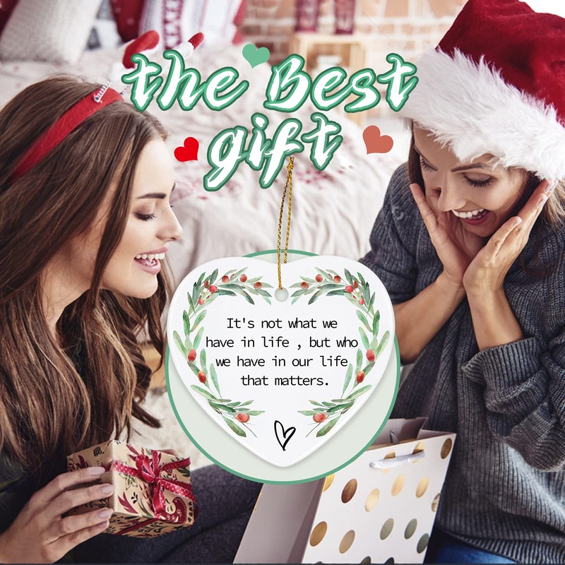 Thinking of You Gifts for Friends, Jocidea Friendship Christmas Ornaments