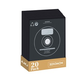 Filament Storage Bags, 20 Pcs Light-Proof Vacuum Sealed Bags for 3D Filament with 4 Clips, Specially Designed for Filament Storage