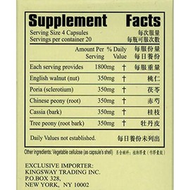 Cassia Bark Decoction (GUI Zhi Fu Ling Tang) Dietary Supplement