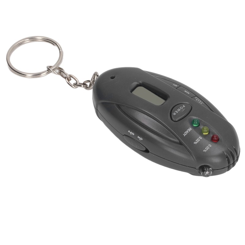 Breath Alcohol Tester Accurate Sensitive Light Indicator Portable Digital Display