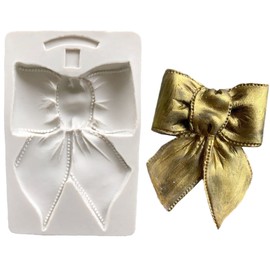 Moldes de silicona para fondant, alfombrilla para decoración de tartas de boda, herramienta de decoración (molde de lazo)