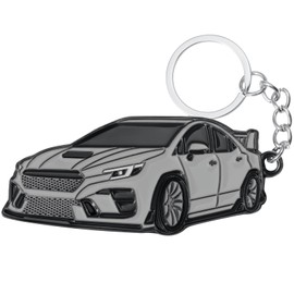 zuxiaoyaya for Impreza Keychain Accessories-Fob Cover Cool Mods compatible with Subaru Impreza STi WRX Gray 01