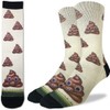 Good Luck Sock Men's Piles of Poop Socks, Adult, Shoe