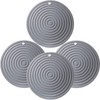 Smithcraft Silicone Trivets for Hot Dishes, Pots and Pans, Dia