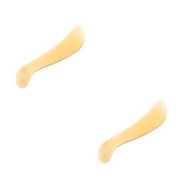 FOMIYES 2pcs Massage Roller Ox Horn Stick Plate Blood Circulation Trigger Point Activation