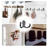 BIPEE 20Pack Coat Hooks, Heavy Duty Double Prong Coat Hooks