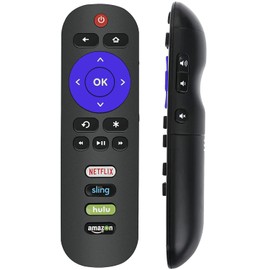 Replacement Remote Compatible with All TCL Roku TV - No Setup Required