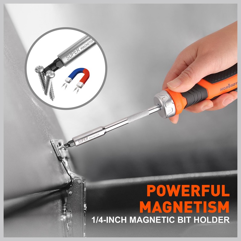 25-Piece Hex Screwdriver Bit Set | Metric and SAE Hex