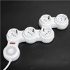 Power Strip Deformation 5 Concave Jack 10A with Power Indicator
