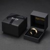 King Will GLORY 6mm Matte Finish Tungsten Carbide Ring 24K