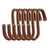 Brute Strength - S-Hooks Wrapped with Full Grain Leather -