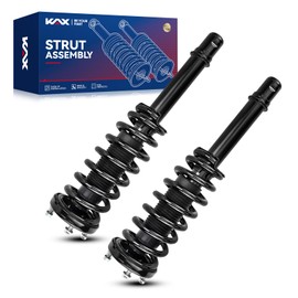 KAX Rear Shocks Struts fit for Accord 1998 1999 2000 2001 2002 Rear Complete Strut Shock Absorber Assembly Fit for Accord 2002 2001 2000 1999 1998 171299 * 2 Struts Coil Spring Set of 4SAA8360