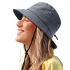 Waterproof Bucket Hat for Women Men Rain Hat UPF 50+