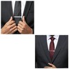 Classic Tie Clip Set 10 Pcs for Business Wedding, 2.36