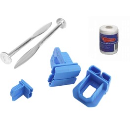 Footprint 3pc Builders Kit Made in The UK - Line Pins - Building Line - New Line Blocks TS PLASTERING