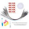 Knitting Needle Set Circular Knit Picks Options Interchangeable Sewing Embroidery