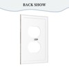 Brown Wood Outlet Cover 1 Gang Rustic Farmhouse Light Switch