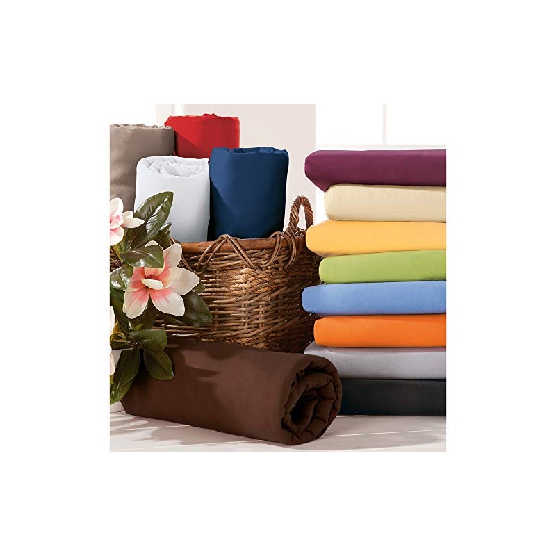 Estella Fitted sheet terry white size 90x190 cm - 100x200