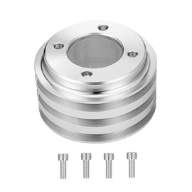 WeiSen 3 Groove 3V Crankshaft Pulley V-Belt Compatible with Ford 1969-UP Small Block 302 351w 351C 351W 351M 400M V8 5.0L - Close to Radiator