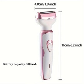 4 in 1 Electric Shaver, 1 Set Rechargeable Women's Hair Removal Tool, Portable Wireless Body Beauty Instrument for Face, Nose, Legs and Underarms