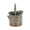 Deco 79 Metal Indoor Outdoor Planter Patina Tulip Style Bucket