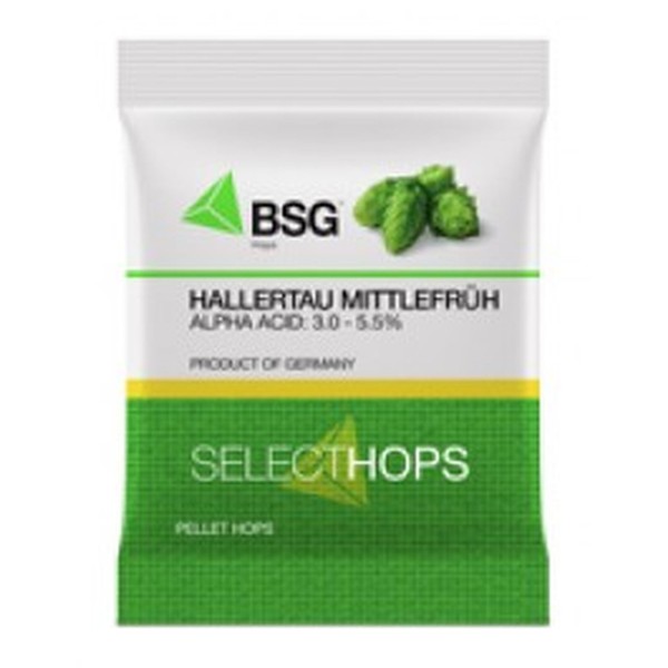 BSG Hops Hallertau Mittelfrüh Hop Pellets 1 oz.