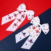 4th of July Accessories Hair Bows for Women Red White