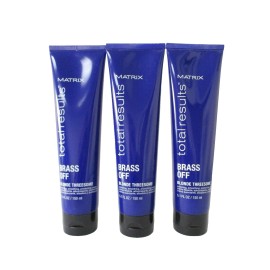 Matrix Total Results Brass Off Blonde Threesome Cream 5.1 oz (Pack of 3)