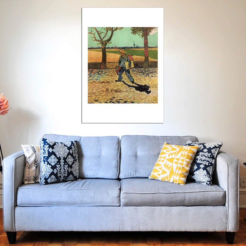 Spiffing Prints Vincent Van Gogh - Self Portrait on the
