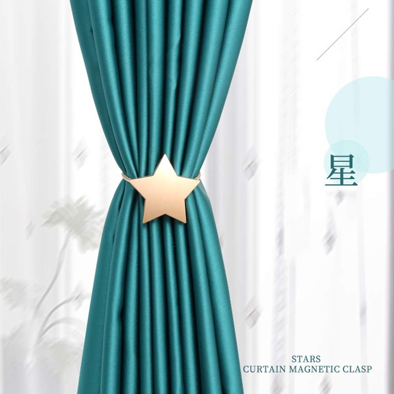 Sitengle Curtain Tassel, Magnet, Star, Christmas Gift, Curtain Accessory, Strong