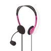 Nedis PC Headset Headband 2 3.5mm Jacks, Pink