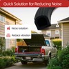 Aroilder EPDM Rubber Seal Strip, Self-Adhesive D Shape Rubber Weather