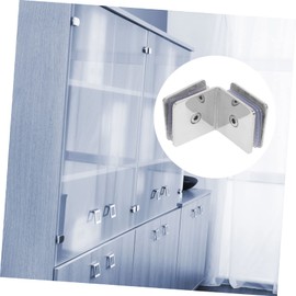 WHAMVOX 90Grado Abrazadera de Vidrio de Grados para Barandilla Soporte de Vidrio Vidrio para Cercas de Piscina y Balaustradas Clips de Sujeción para Muebles y Estantes de Vidrio