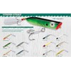 Creek Chub Striper Strike Lures, Silver Flash, 3.5-Inch, 3/4 oz,